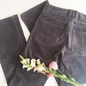J Crew Gray Corduroys